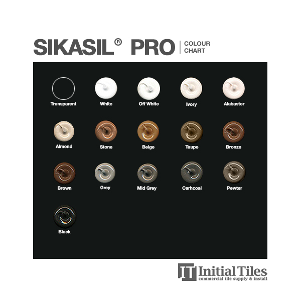 Sikasil Pro Colour Chart